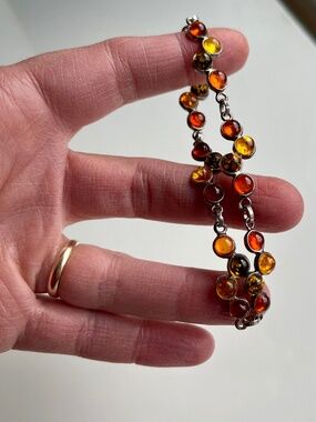 Tri-Colour Amber Bracelet